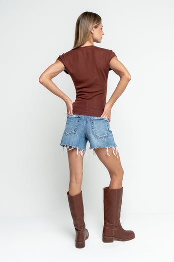 Sloane Distressed Shorts