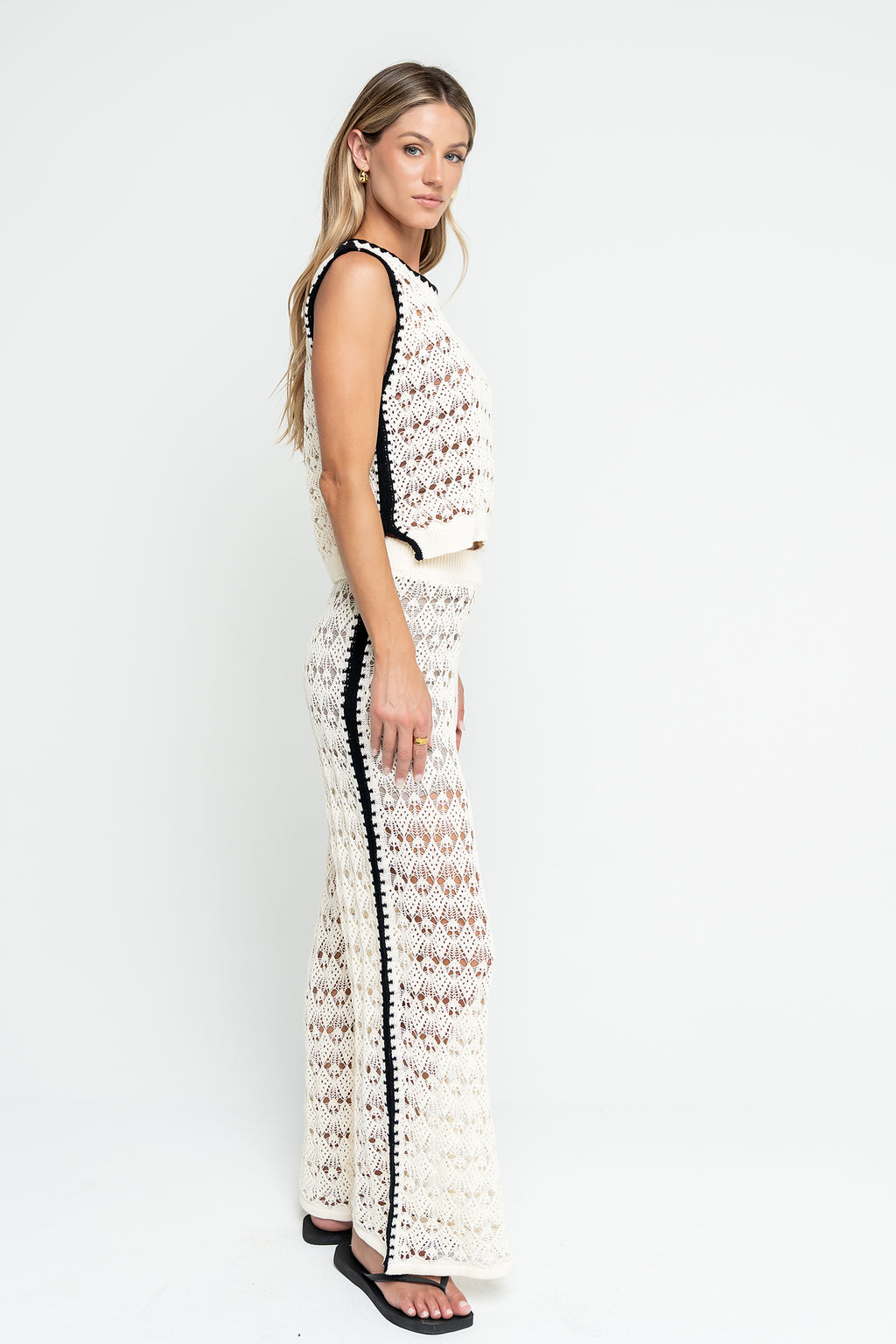 Ronnie Contrast Knit Top