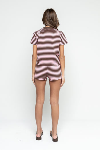 Cara Striped Shorts