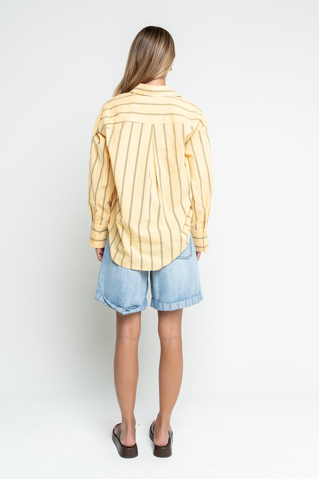 Kenya Striped Button Up