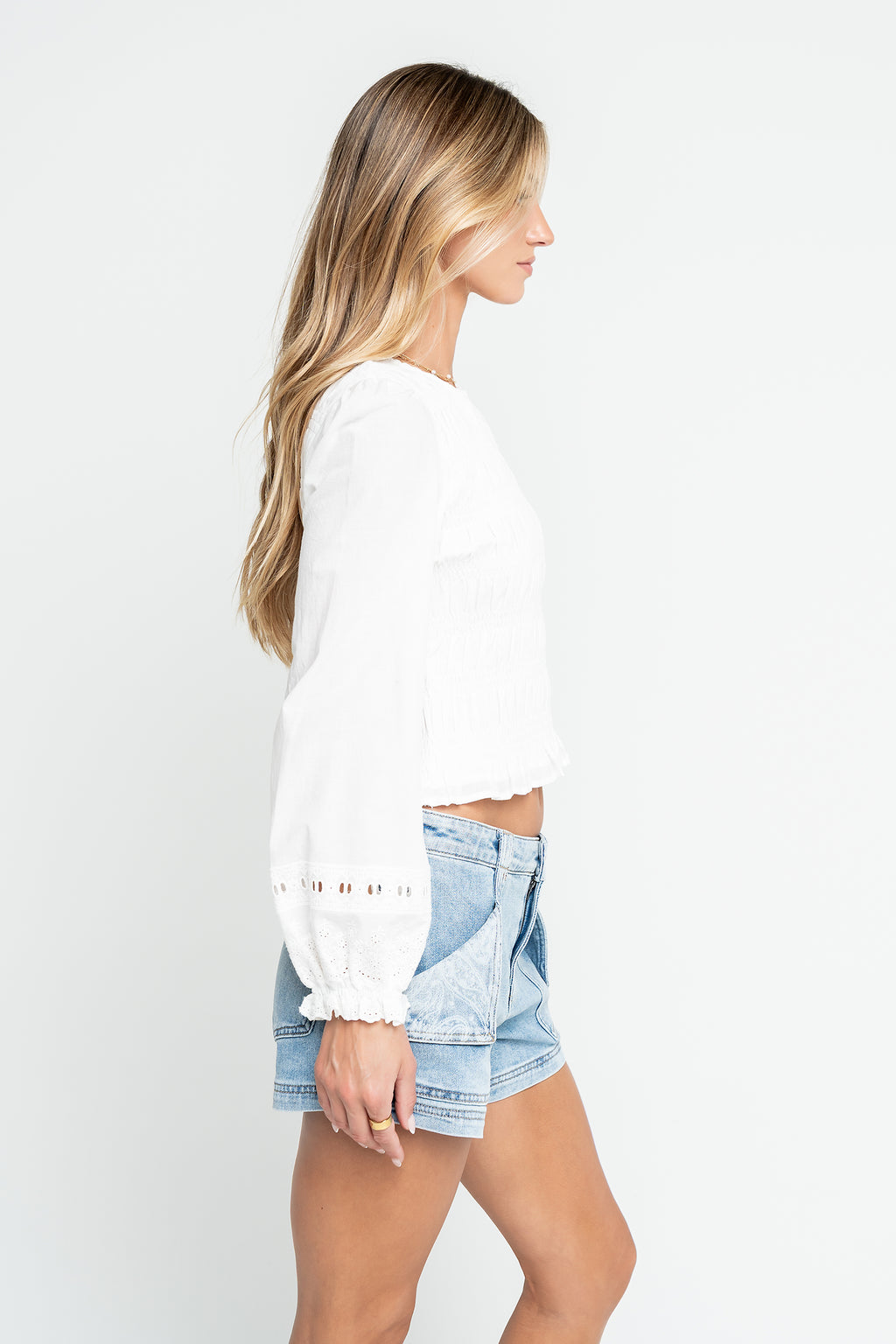 Giovana Smocked Blouse