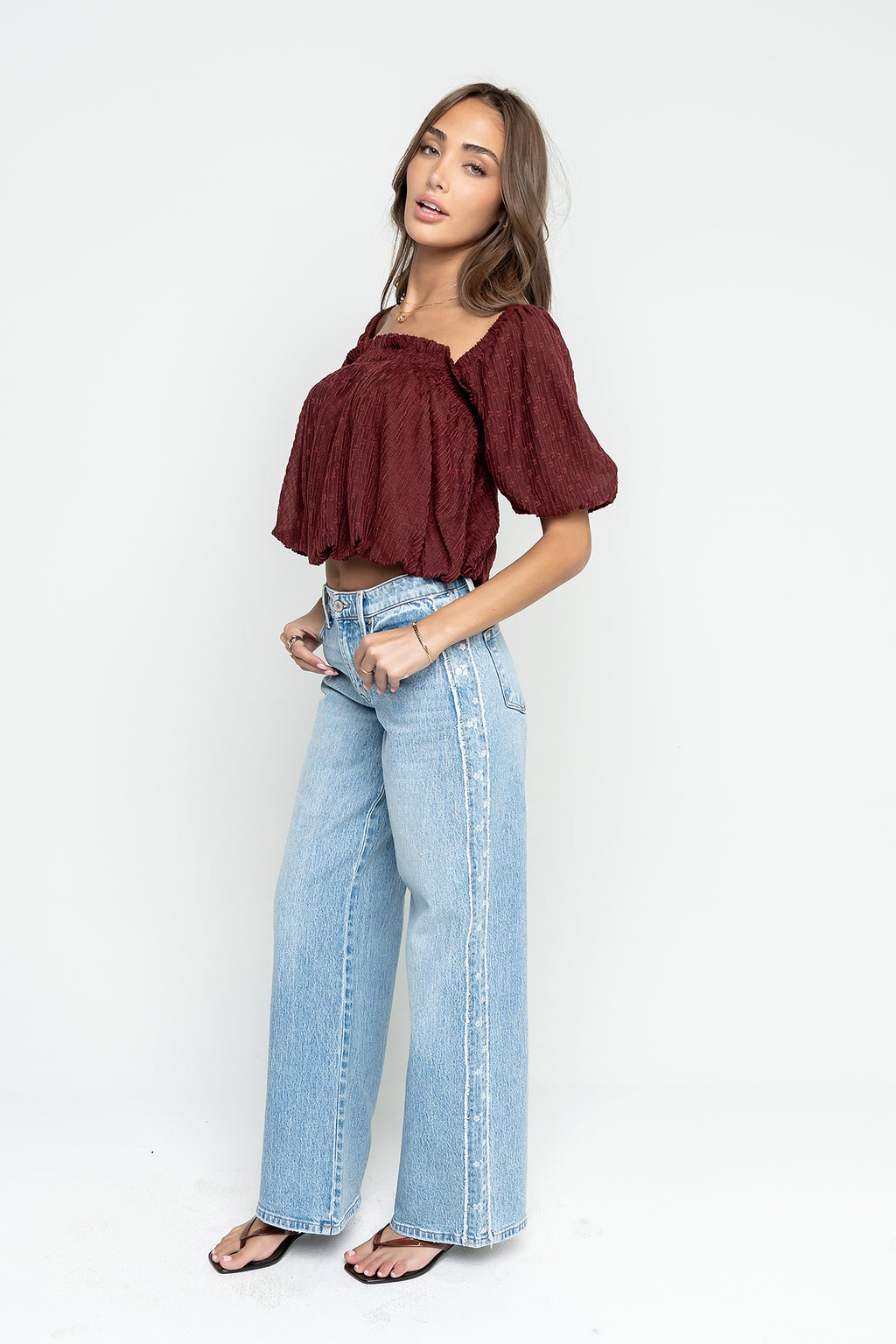 Lyra Wide Leg Jeans
