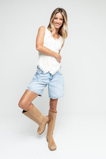 Jacey Barrel Shorts
