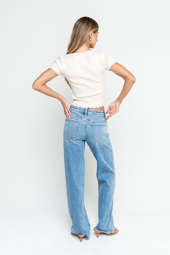 Kelsey Wide Leg Jeans