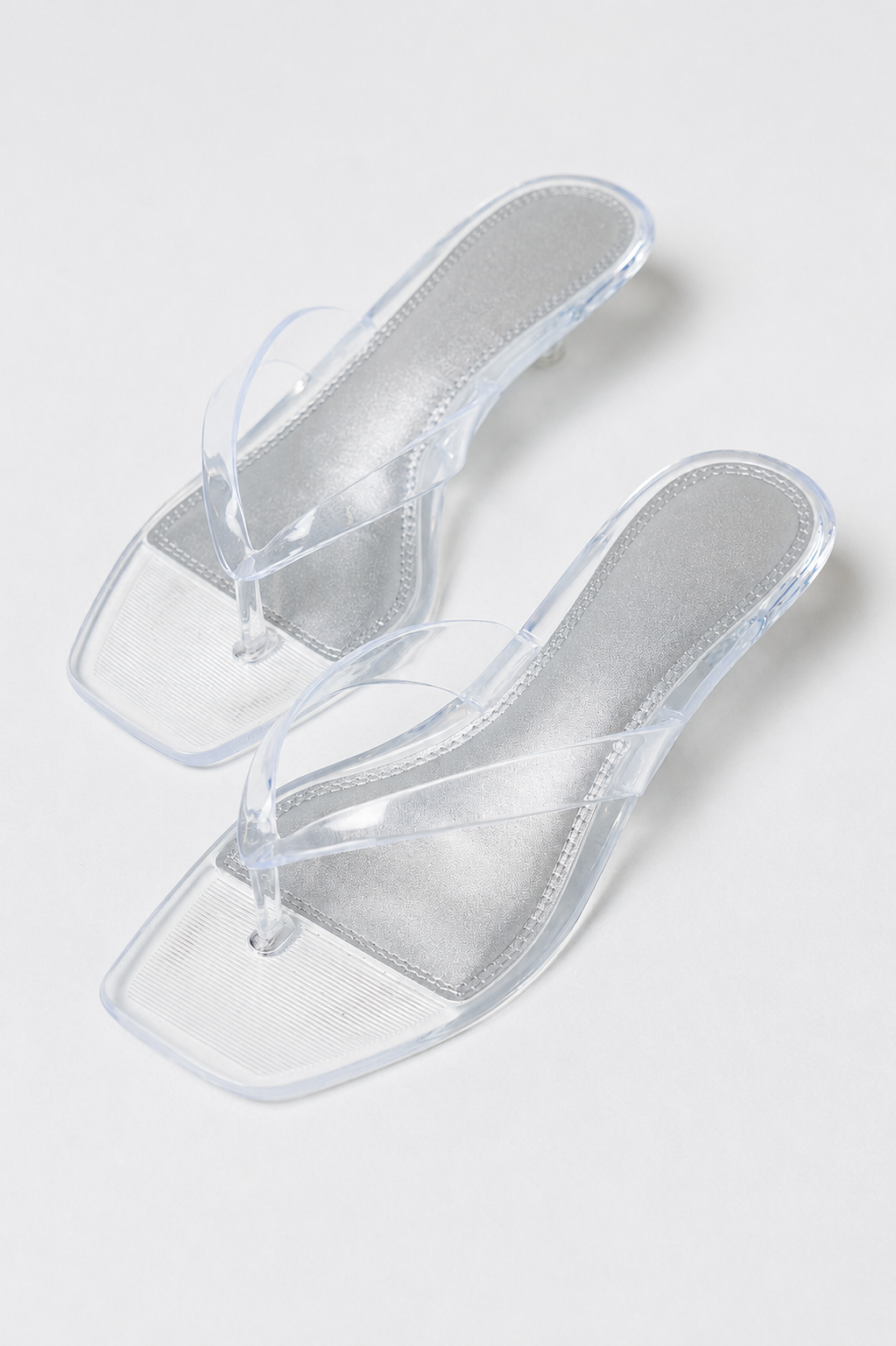 Margo Kitten Heels in Clear