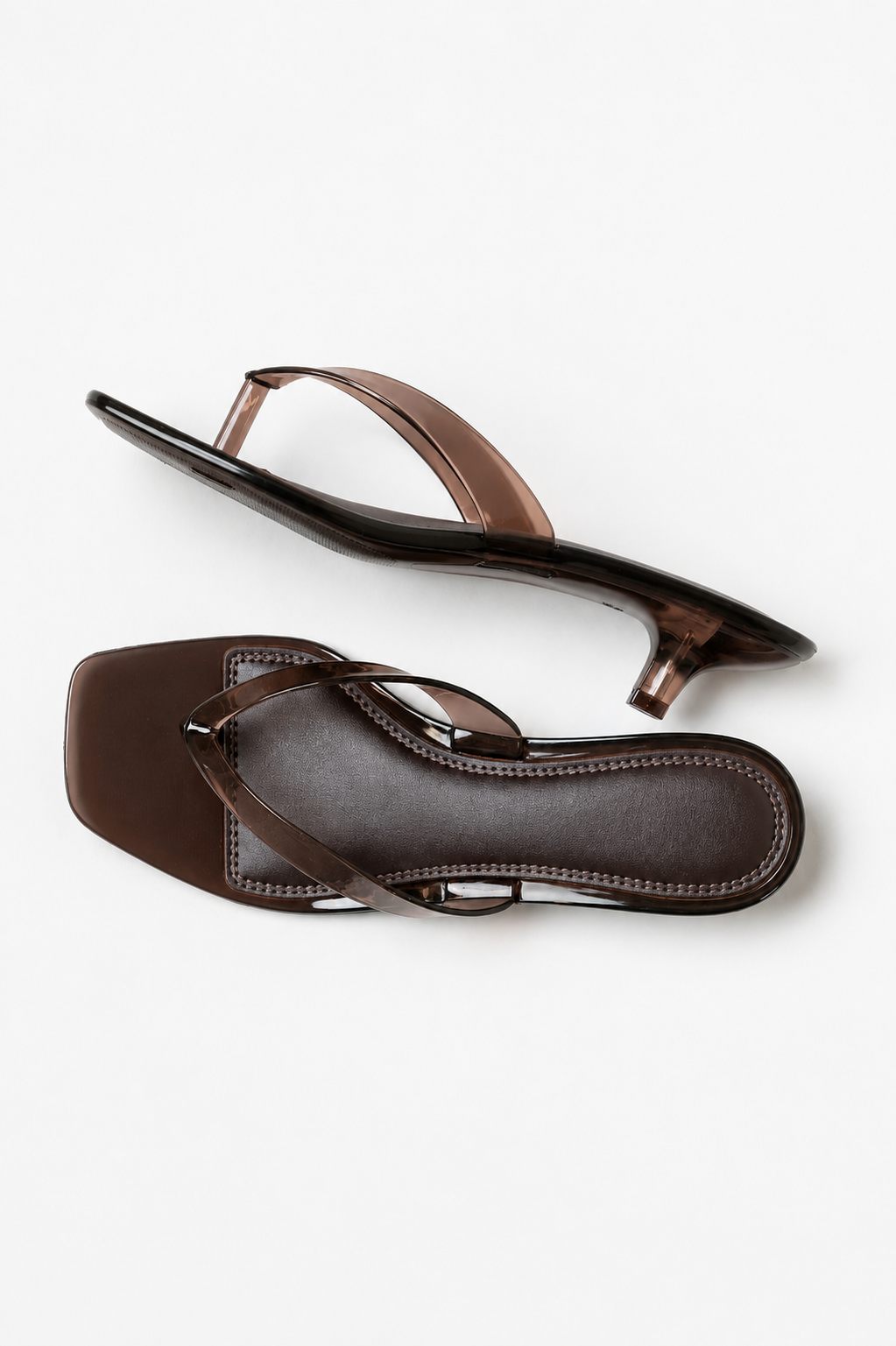 Margo Kitten Heels in Brown