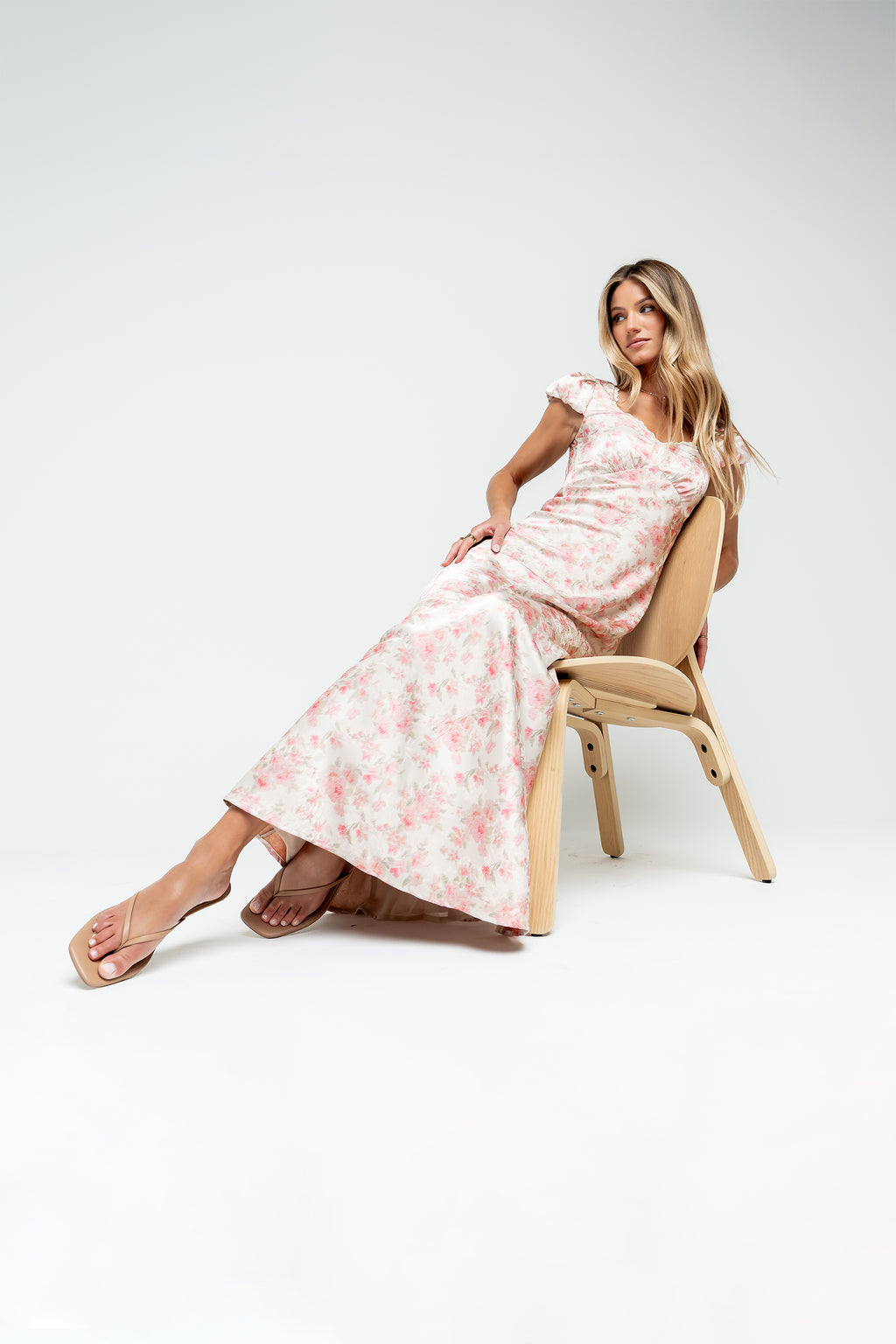 Kiara Floral Maxi Dress