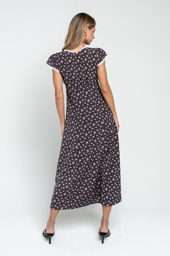 Josie Floral Midi Dress