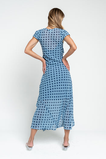Ines Ruffle Maxi Dress