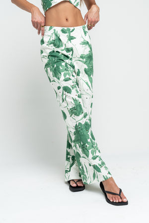 Trina Eyelet Wide Leg Pants