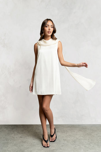 Lauren Satin Mini Dress