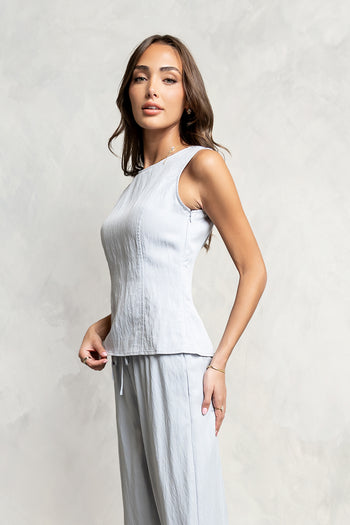 Briar Tank Top in Blue