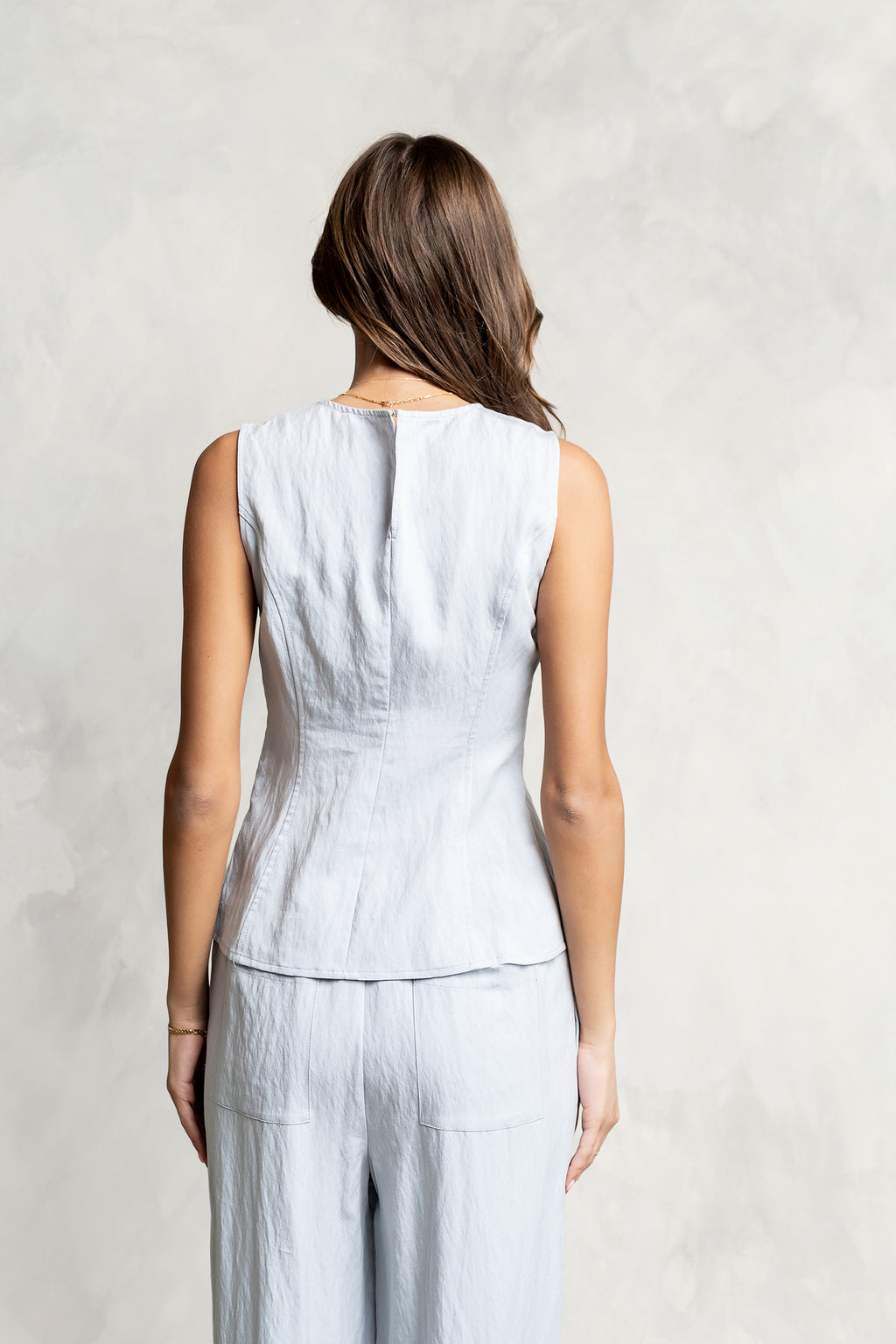 Briar Tank Top in Blue