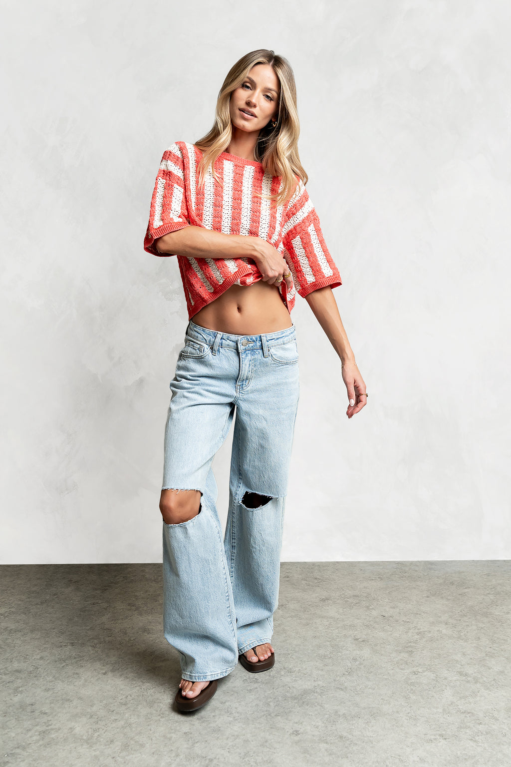 Kayda Striped Sweater