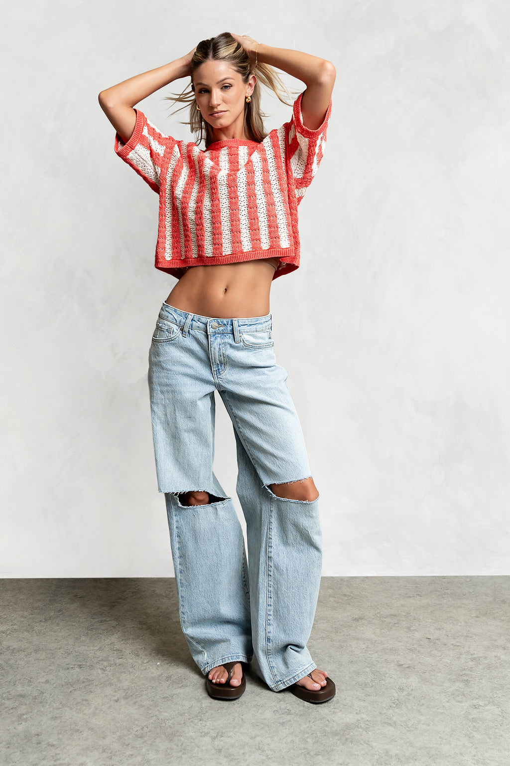 Kayda Striped Sweater