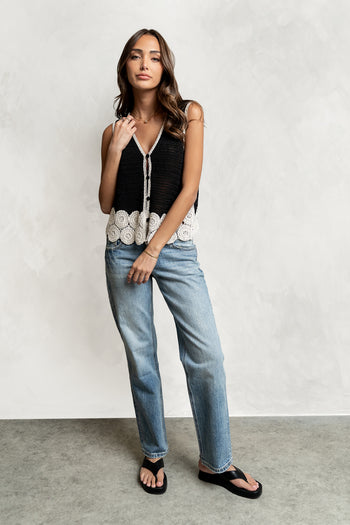 Marta Crochet Vest