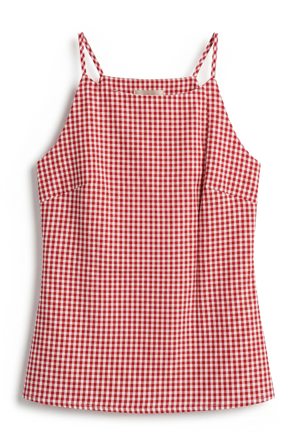 Amina Gingham Tank
