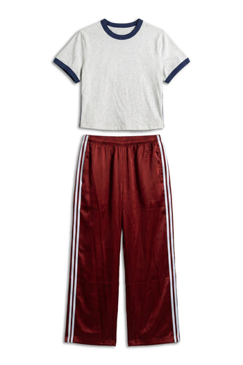 PREORDER - Lola Satin Track Pants in Red