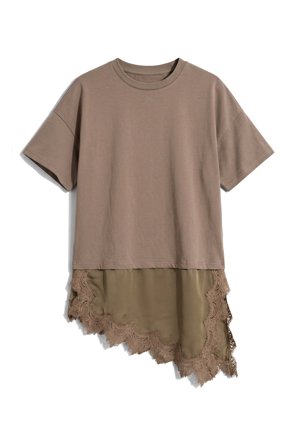 Mika Combination Top in Brown