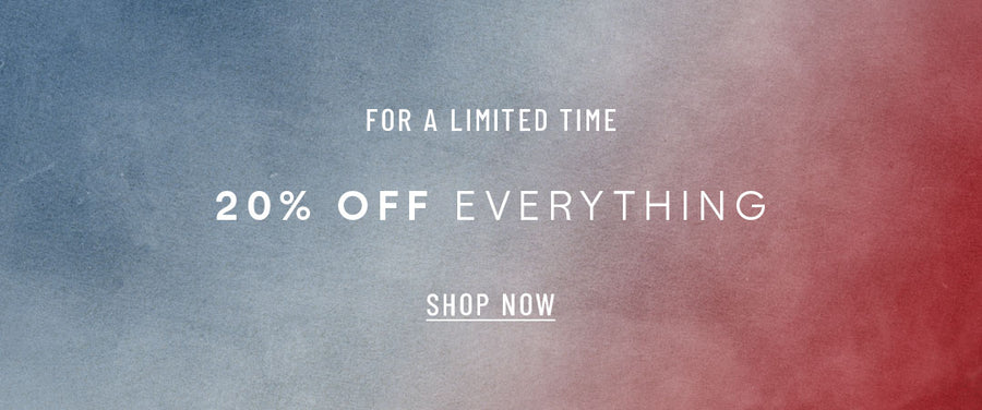 20% off everything