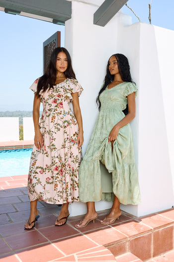 Elodie Floral Maxi Dress