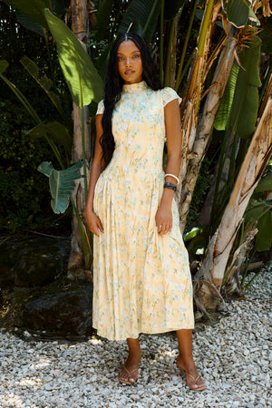Marlee Maxi Dress in Yellow