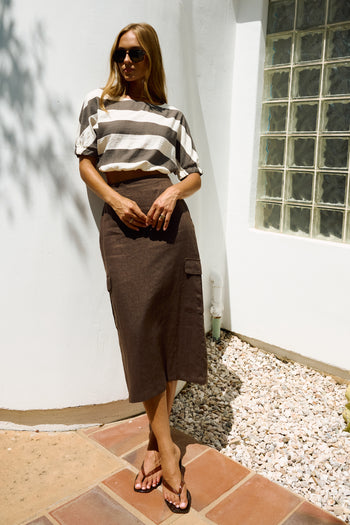 Noa Cargo Maxi Skirt