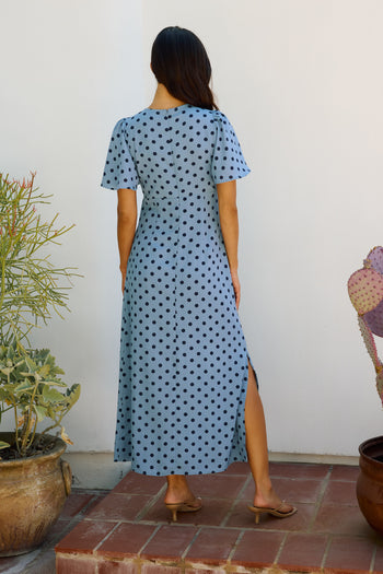 Tate Polka Dot Midi Dress