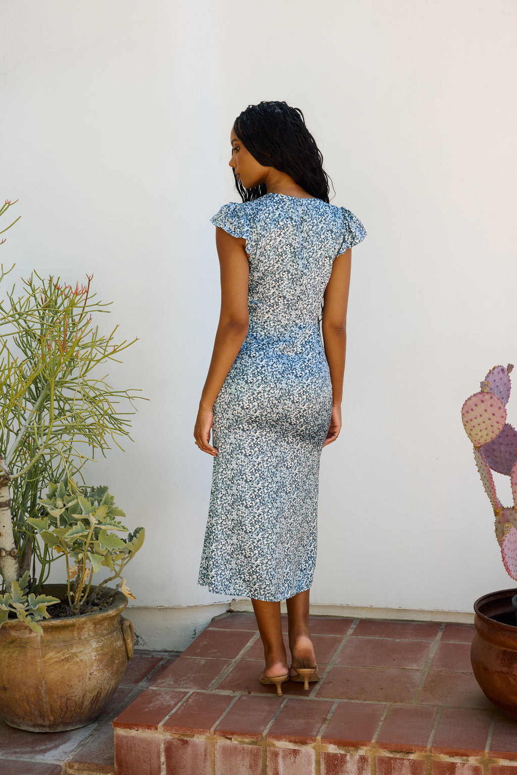 Hattie Floral Midi Dress