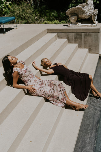 Mavie Floral Maxi Dress