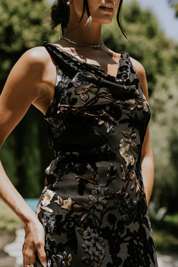 Thea Velvet Maxi Dress