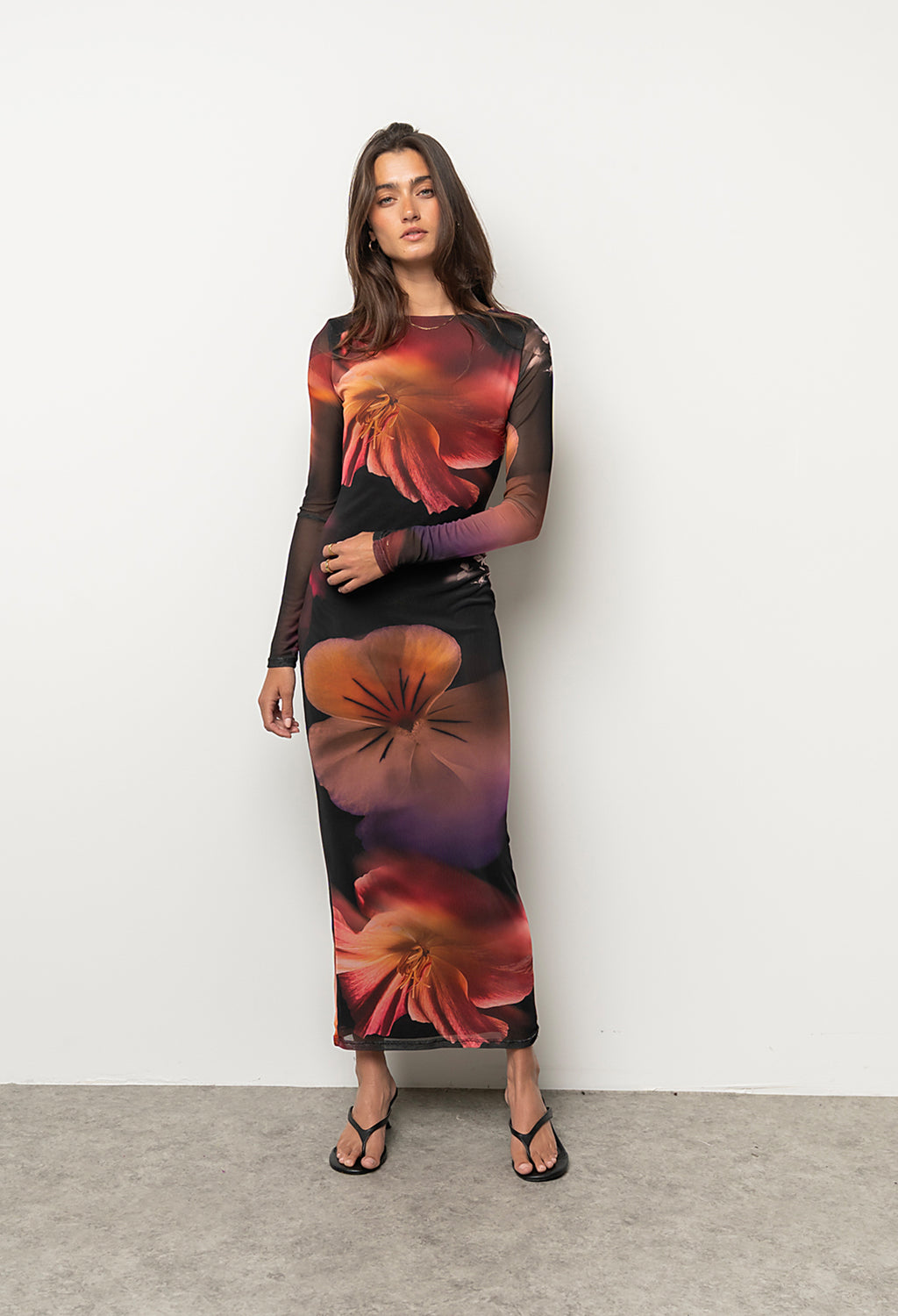 Mila Floral Maxi Dress