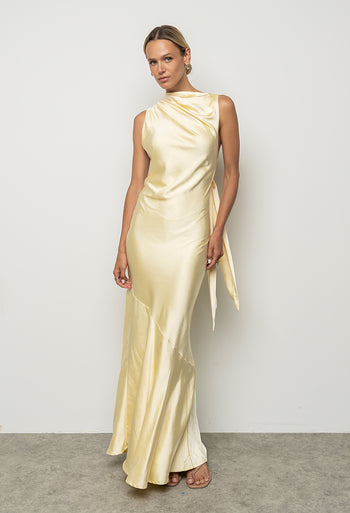 Lark Satin Maxi Dress