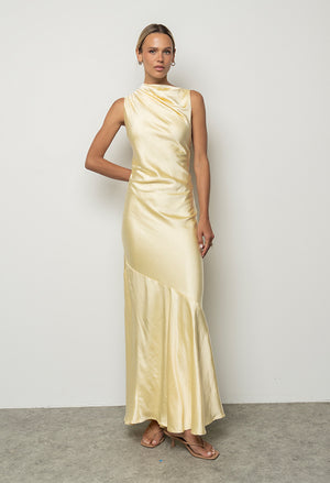 Lark Satin Maxi Dress