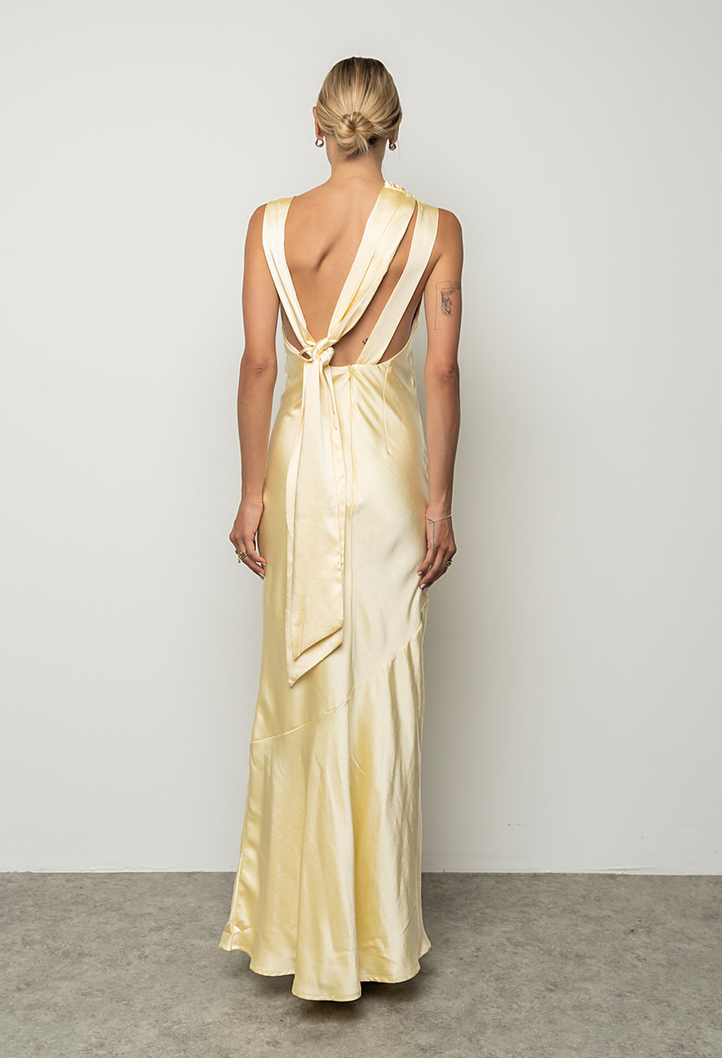 Lark Satin Maxi Dress