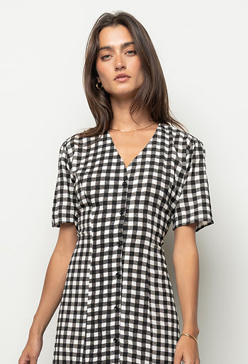 Lorie Maxi Dress in Black