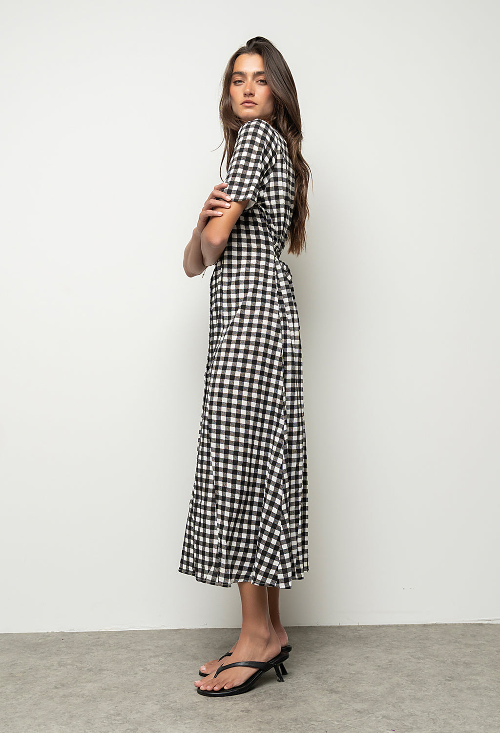 Lorie Maxi Dress in Black