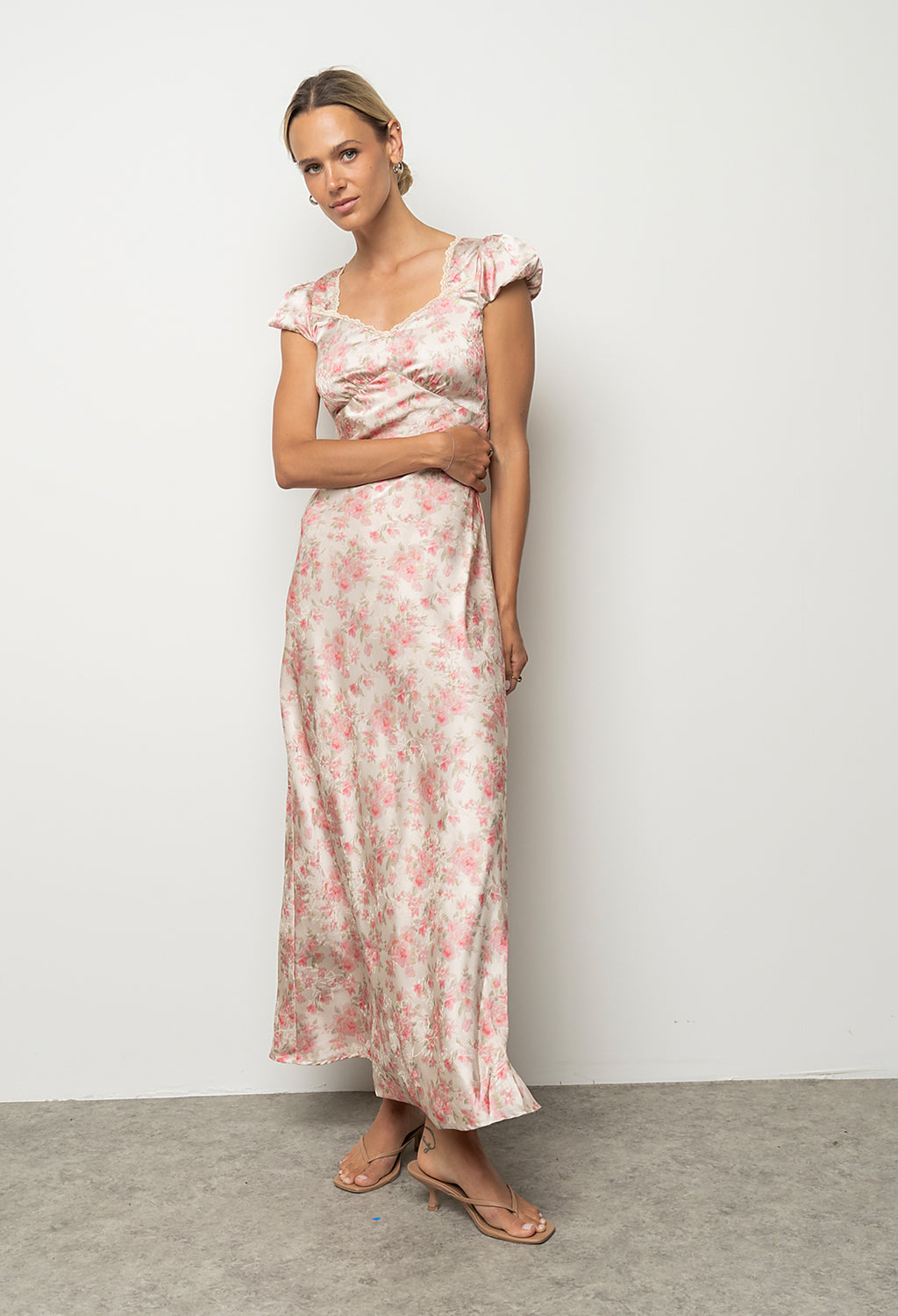 Kiara Floral Maxi Dress