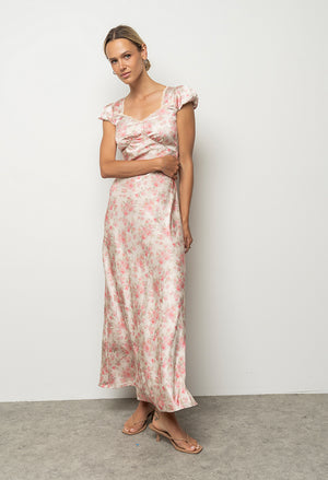 Kiara Floral Maxi Dress