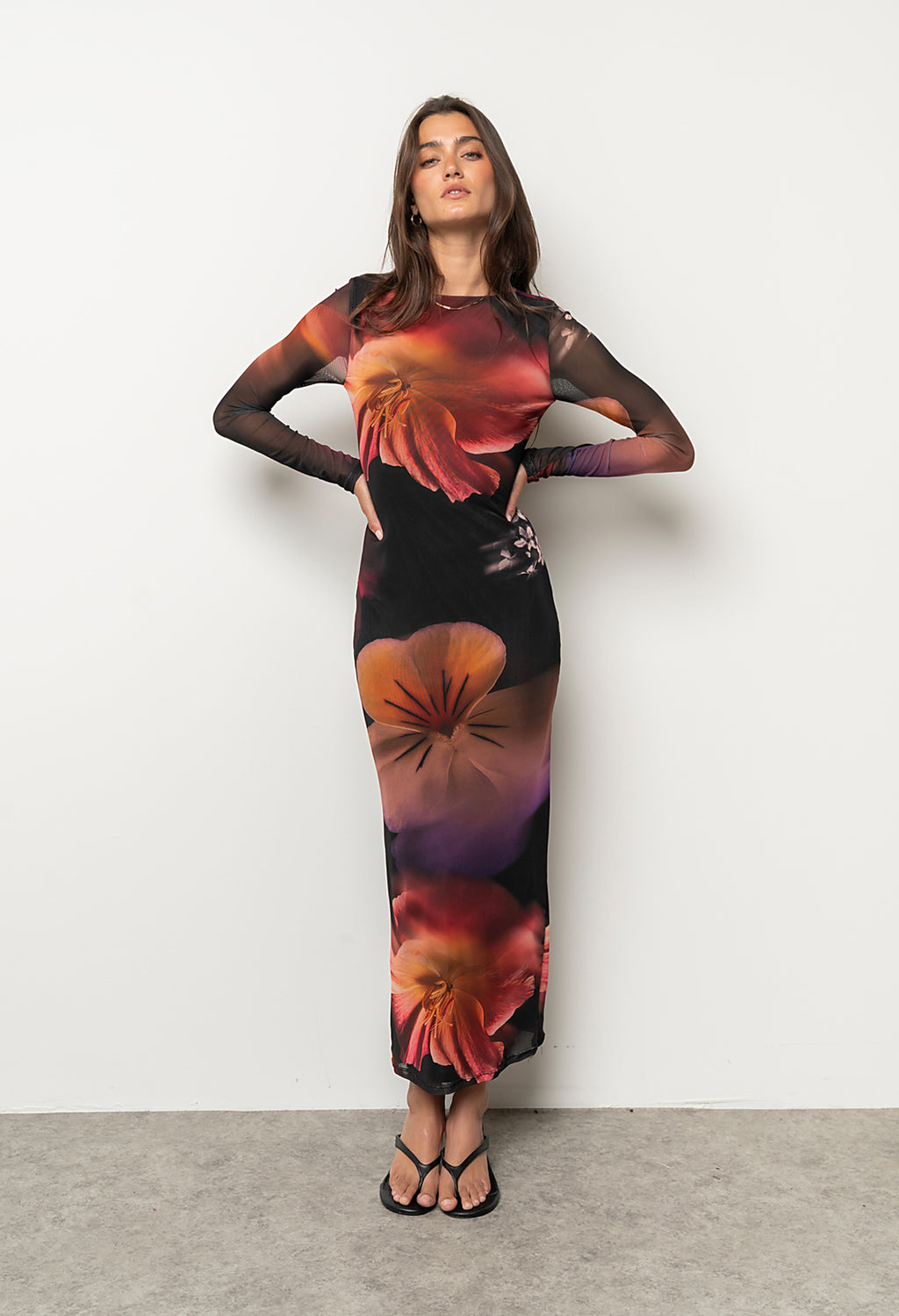 Mila Floral Maxi Dress