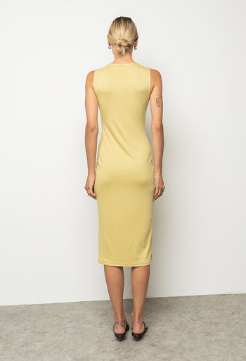 Lopez Ruched Midi Dress