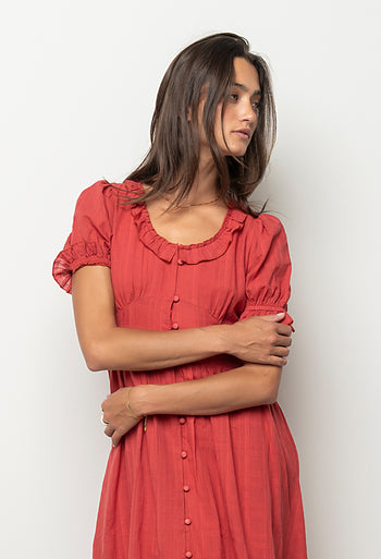 Demi Maxi Dress in Rose