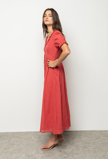 Demi Maxi Dress in Rose