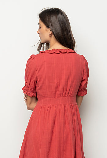 Demi Maxi Dress in Rose
