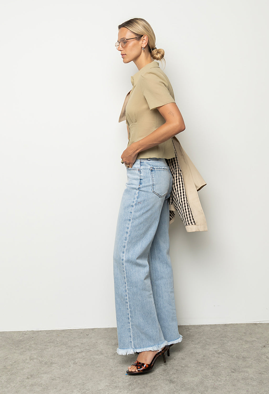 Wrenlee Wide Leg Jeans