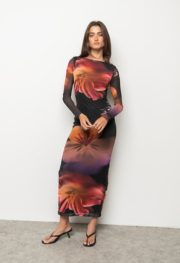 Mila Floral Maxi Dress