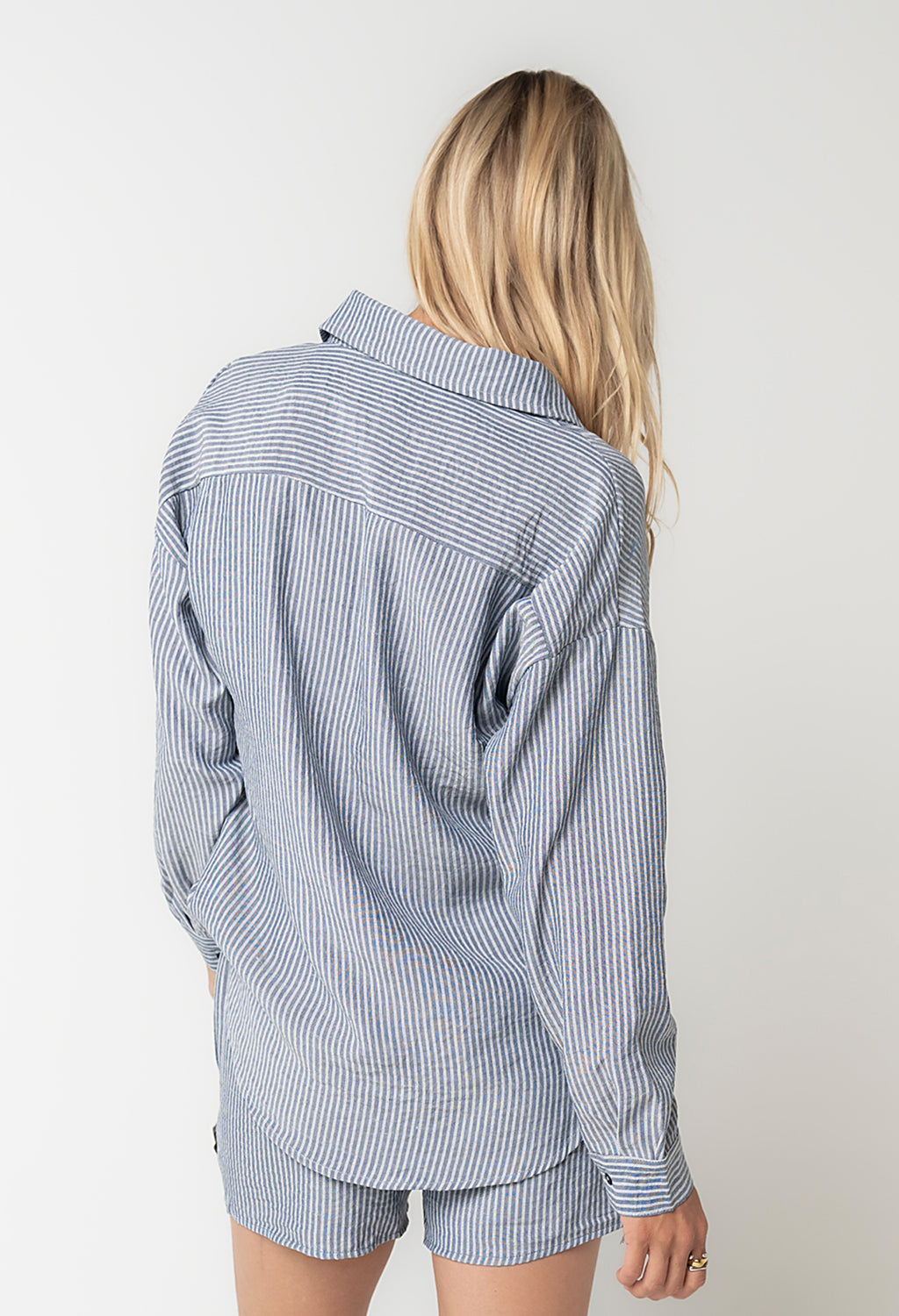 Annabelle Striped Button Up