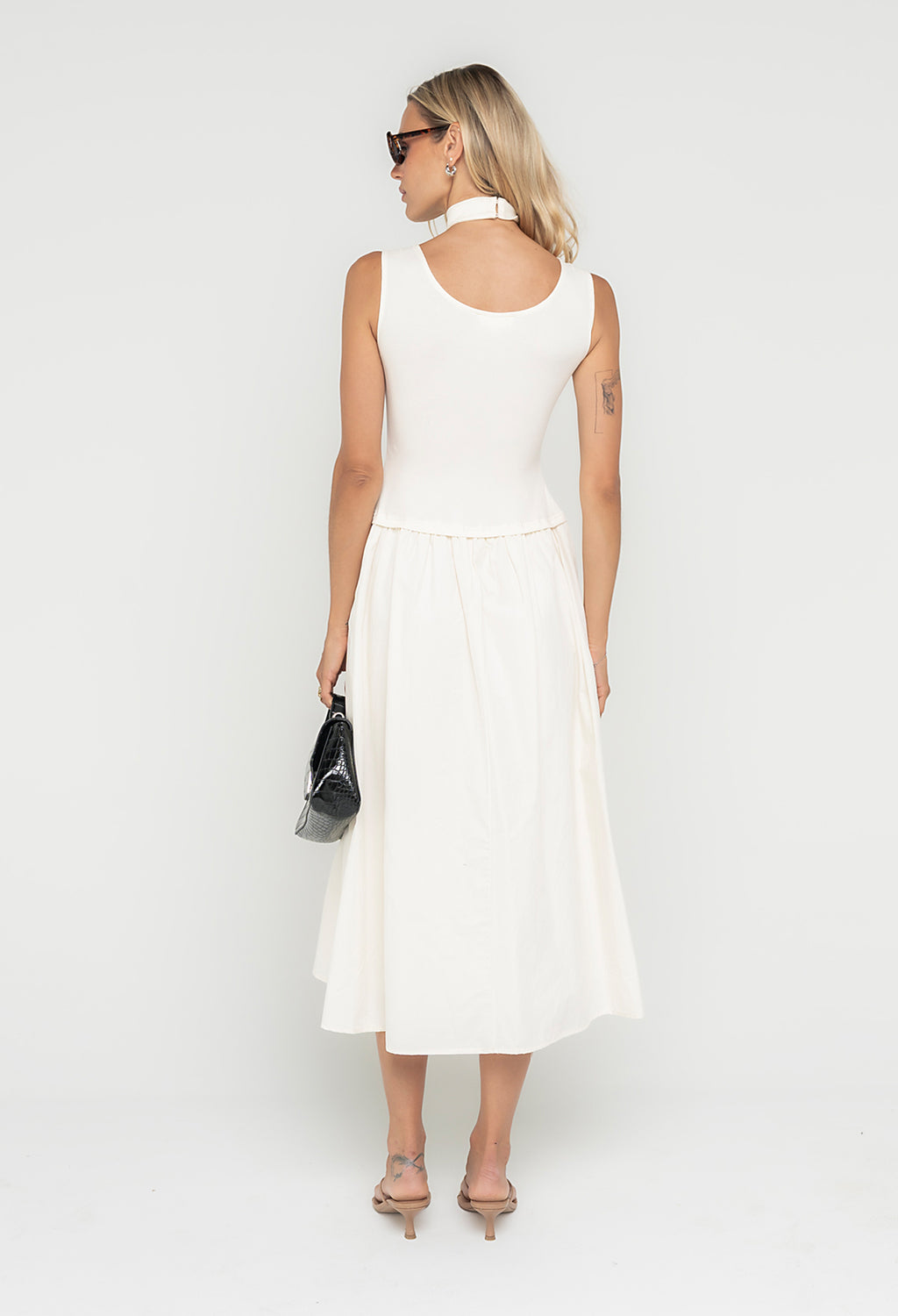 Ciel Maxi Dress in Ivory