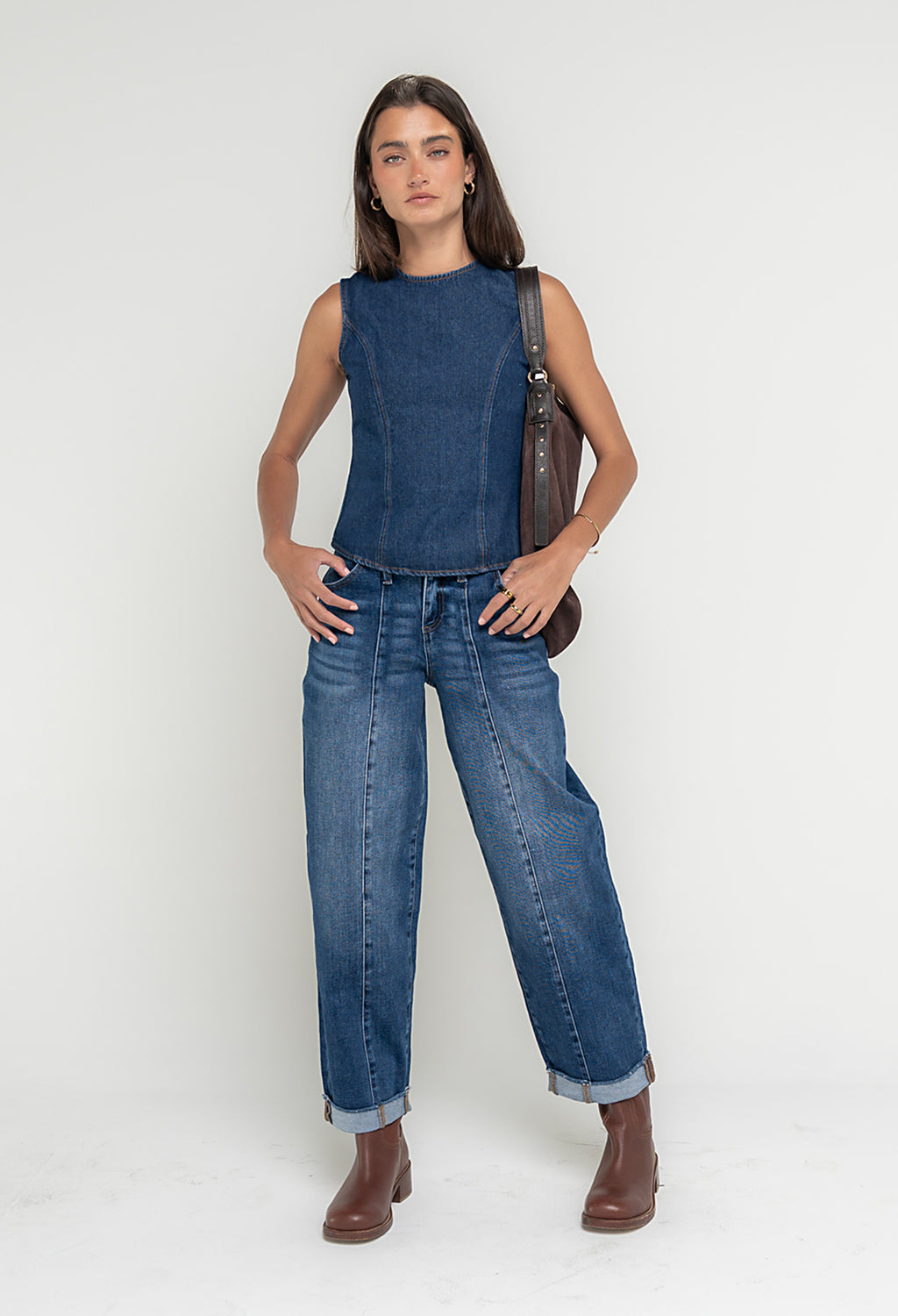 Ailani Denim Top