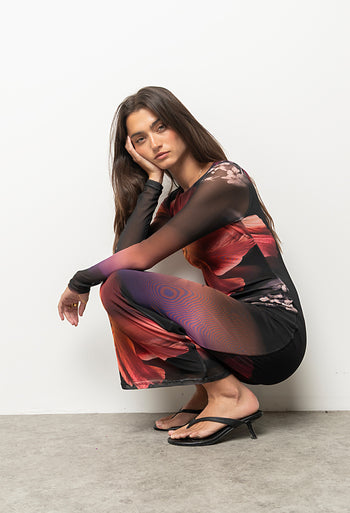Mila Floral Maxi Dress